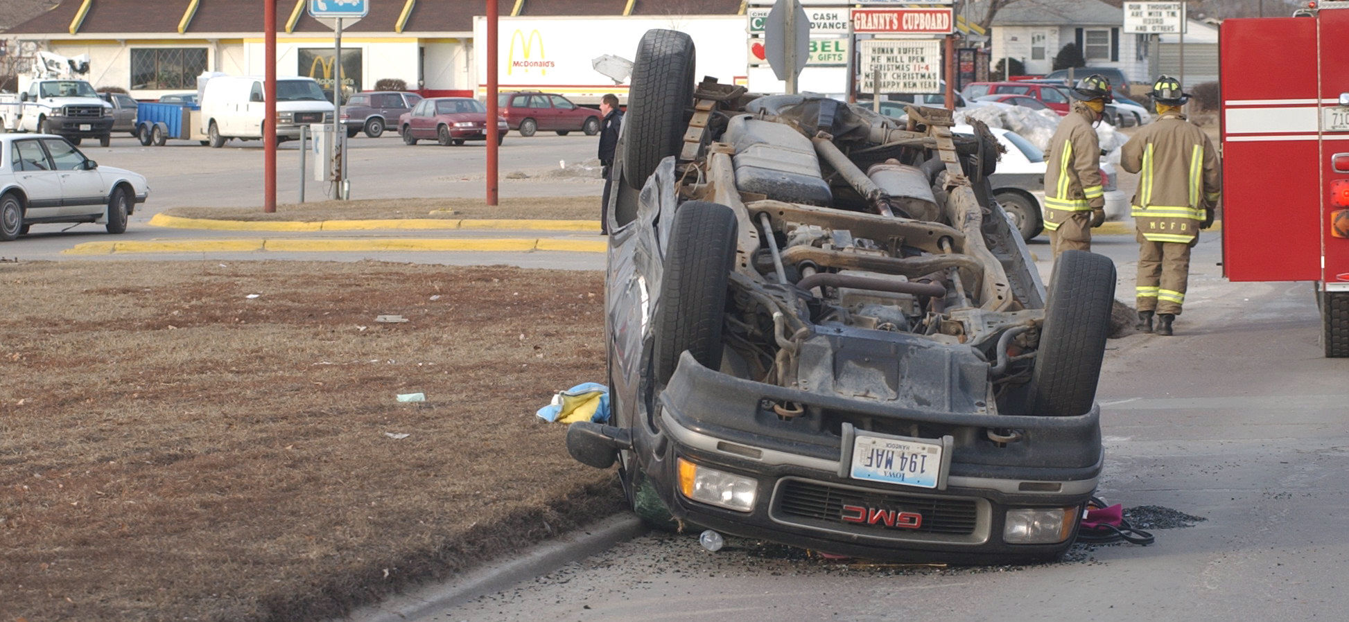 2 vehicle accident